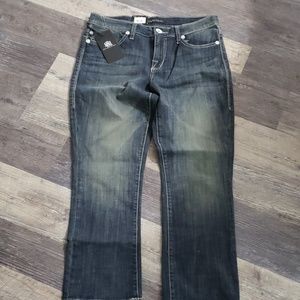 Rrock & republic capri jeans sz 12 nwt